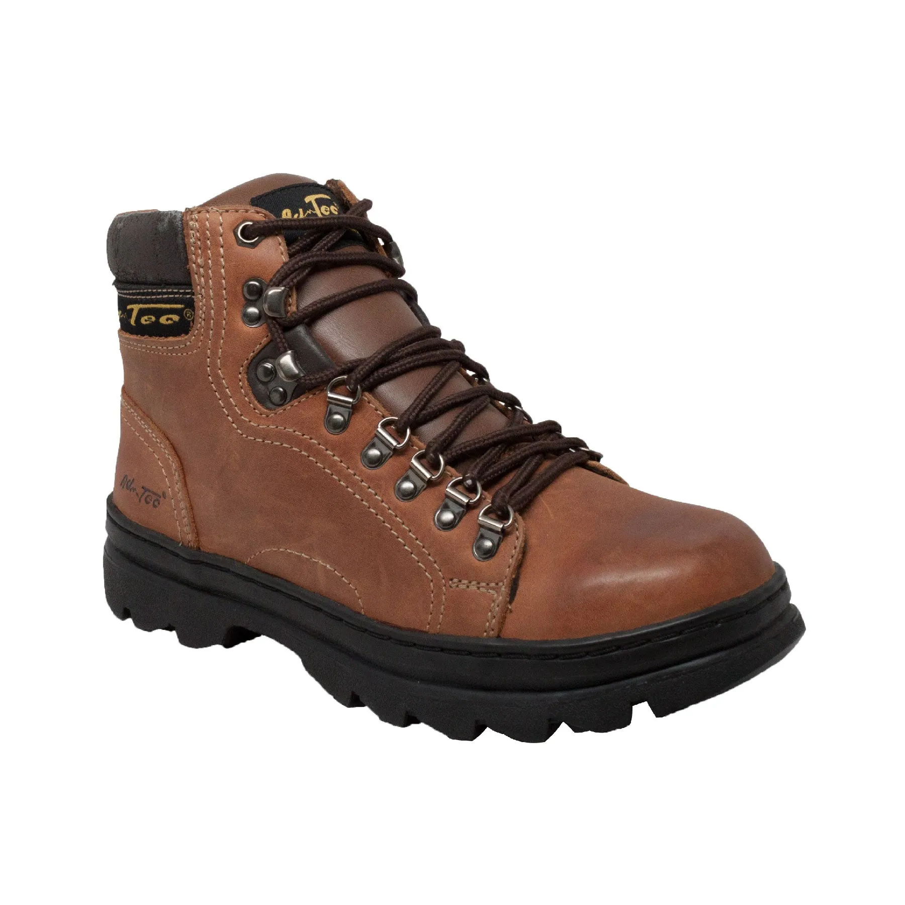 AdTec Mens 6in Hiker Brown Work Boots