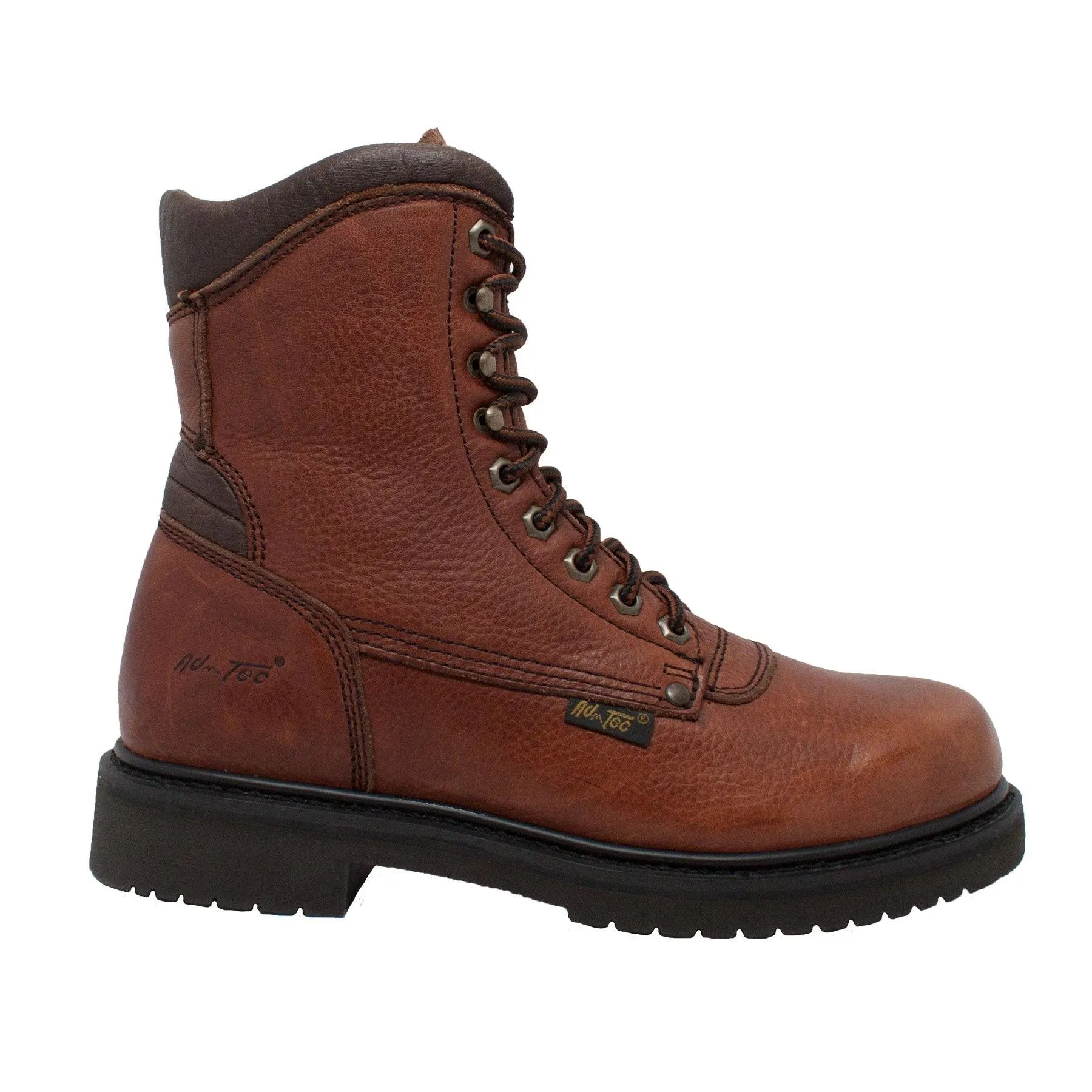 AdTec Men's 8" Work Boot Brown