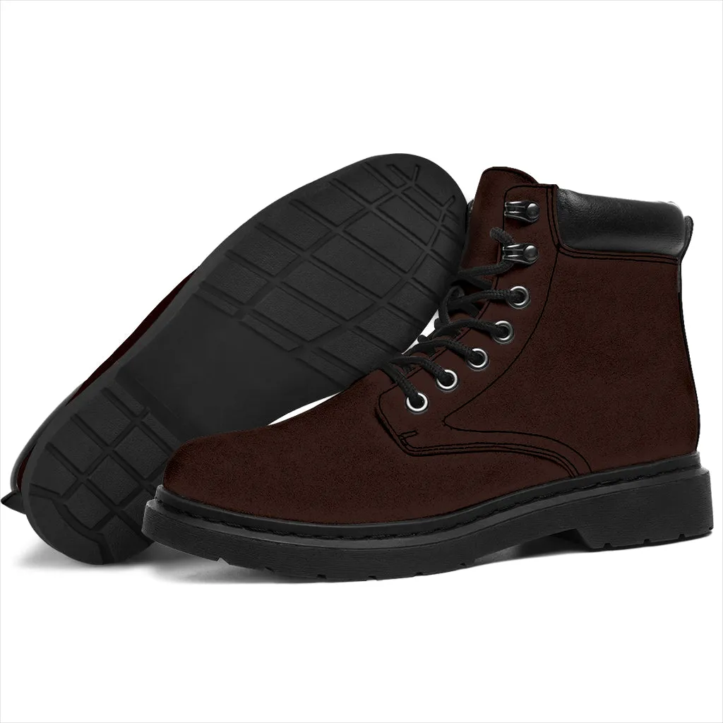 All-Season Boots_Brown_Micro-Suede