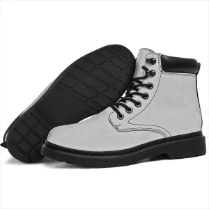 All-Season Boots_Silver Grey_ Micro-Suede