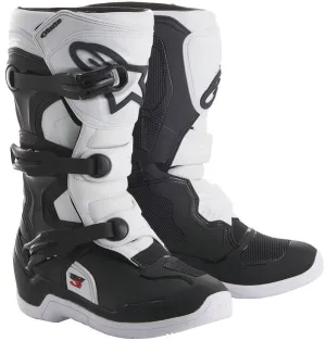 Alpinestars Tech 3S Youth Motocross Boots, Black/White