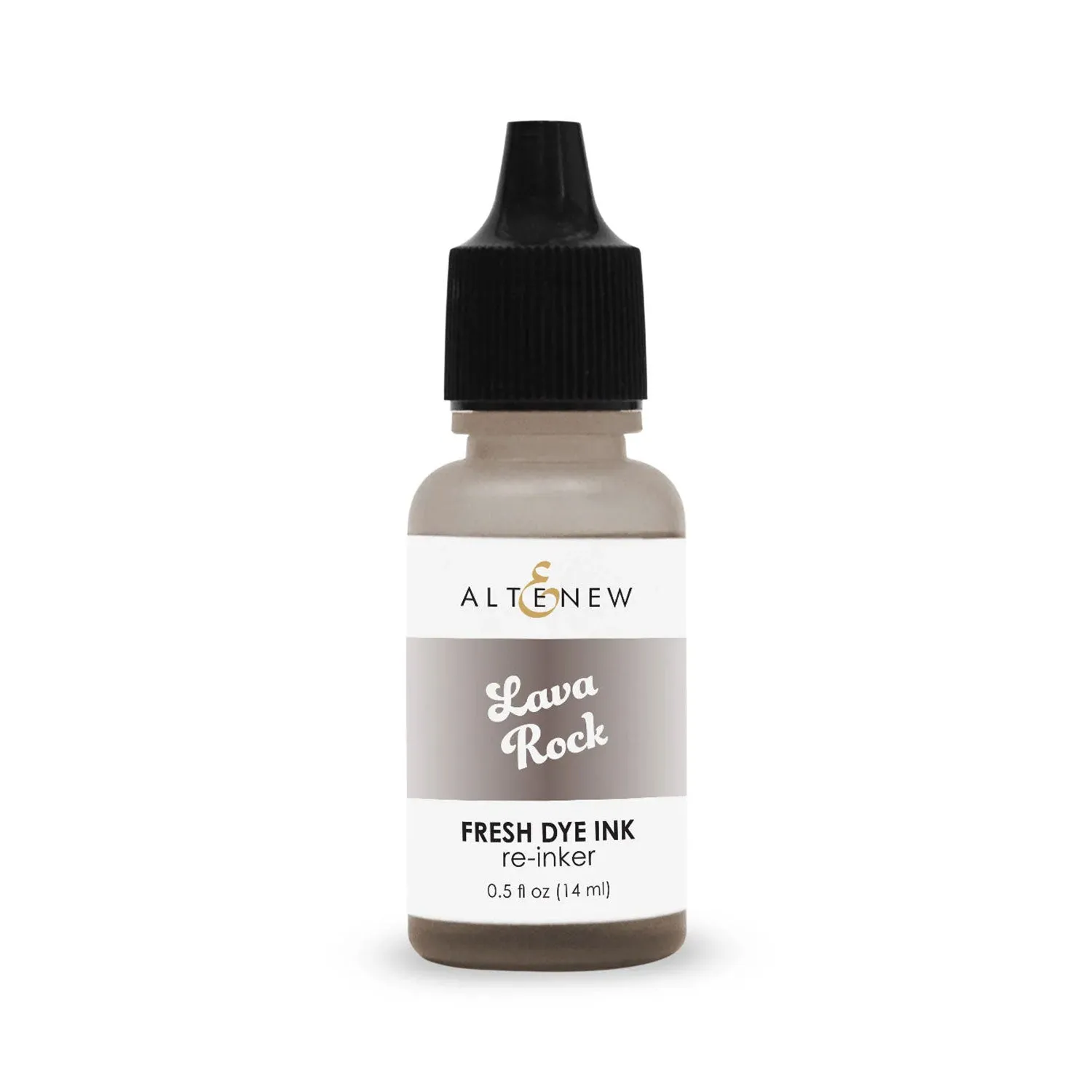 Altenew Warm Gray Fresh Dye Ink Re-inker - Lava Rock