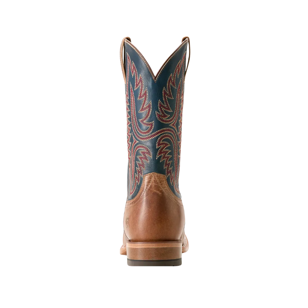 Ariat Men's Tanglewood Cowboy Bone Honorable Blue Boots