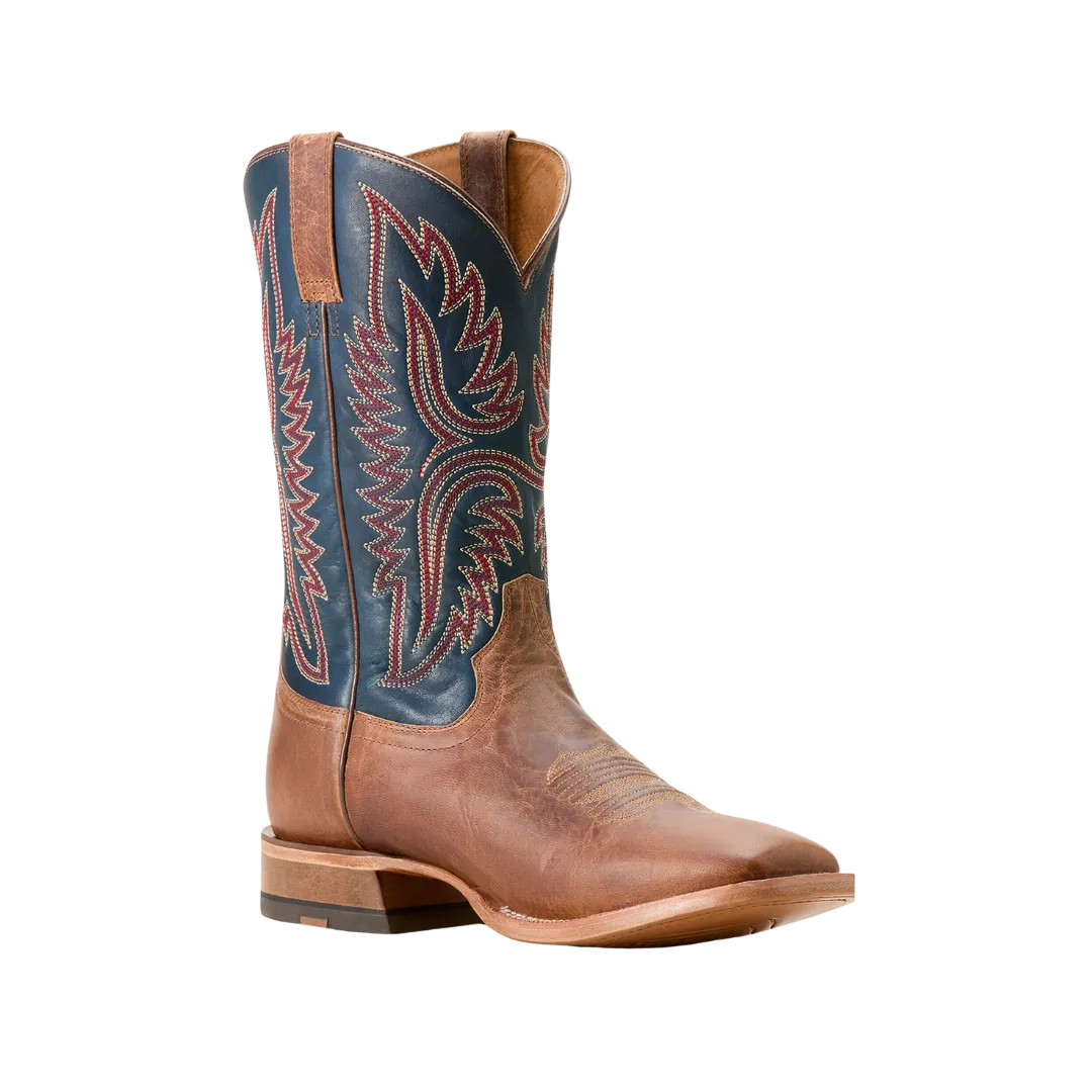 Ariat Men's Tanglewood Cowboy Bone Honorable Blue Boots