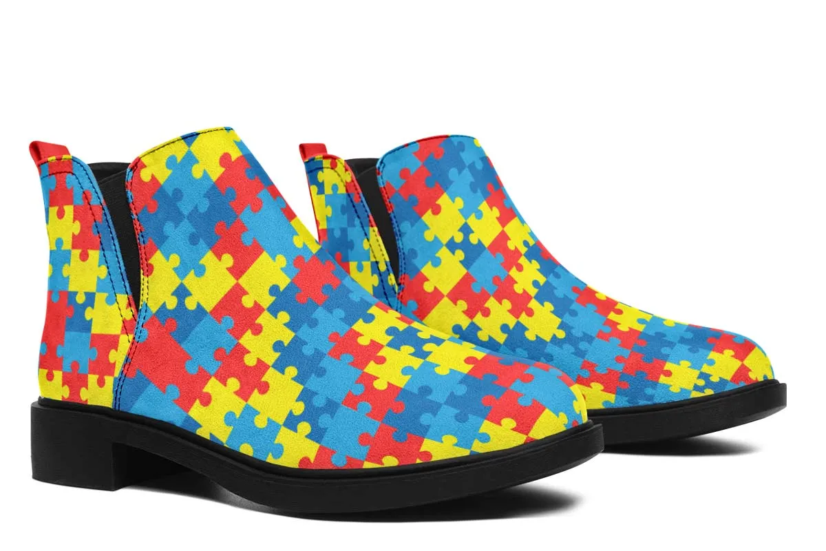 Autism Awareness Neat Vibe Boots