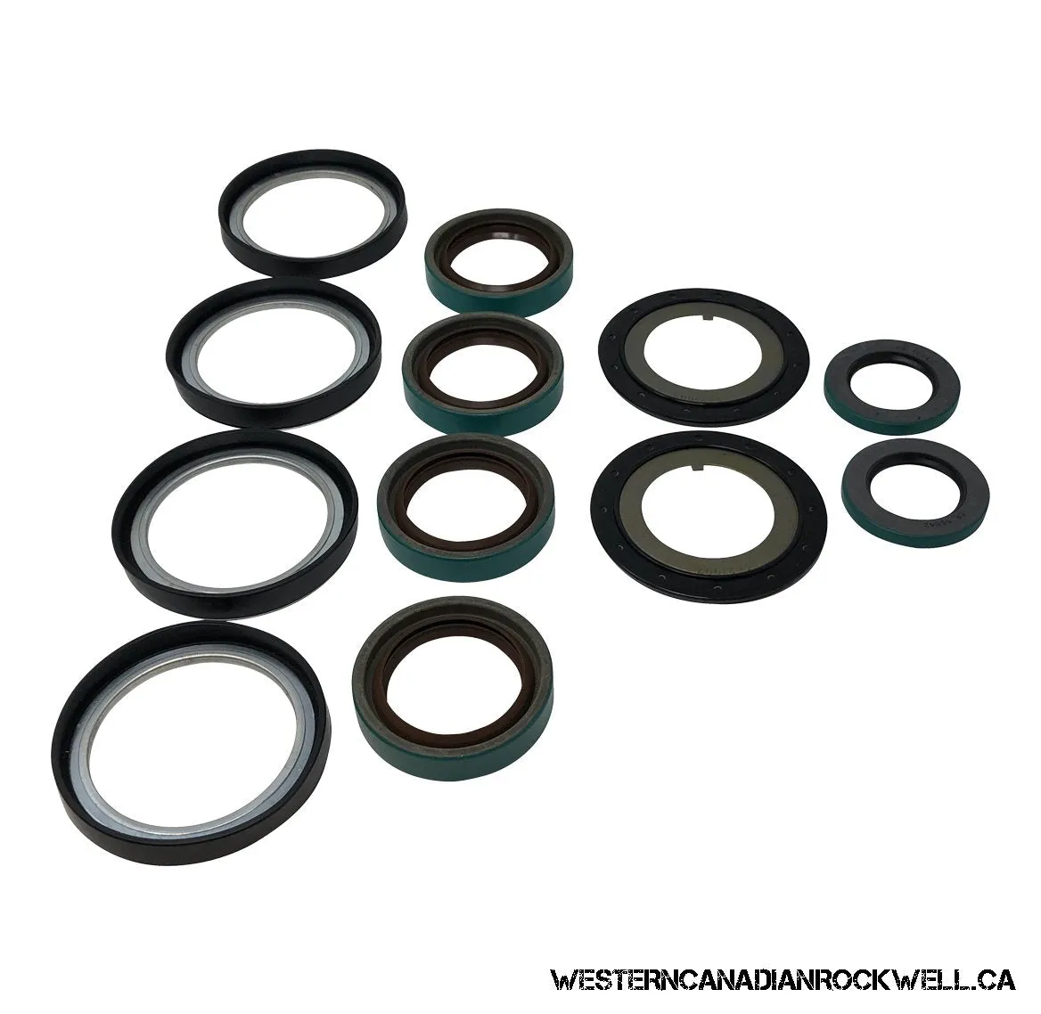 AXLE SEAL KIT FRONT, 2.5 TON