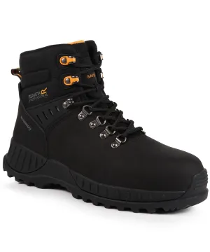 Black - Grindstone S3 waterproof safety boots