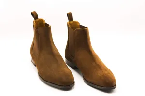 Brown Suede Chelsea Boot