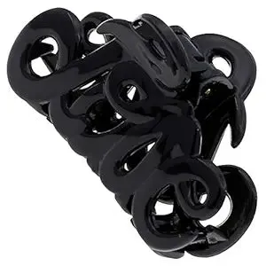 Camila Paris Detail French Hair Clip Black