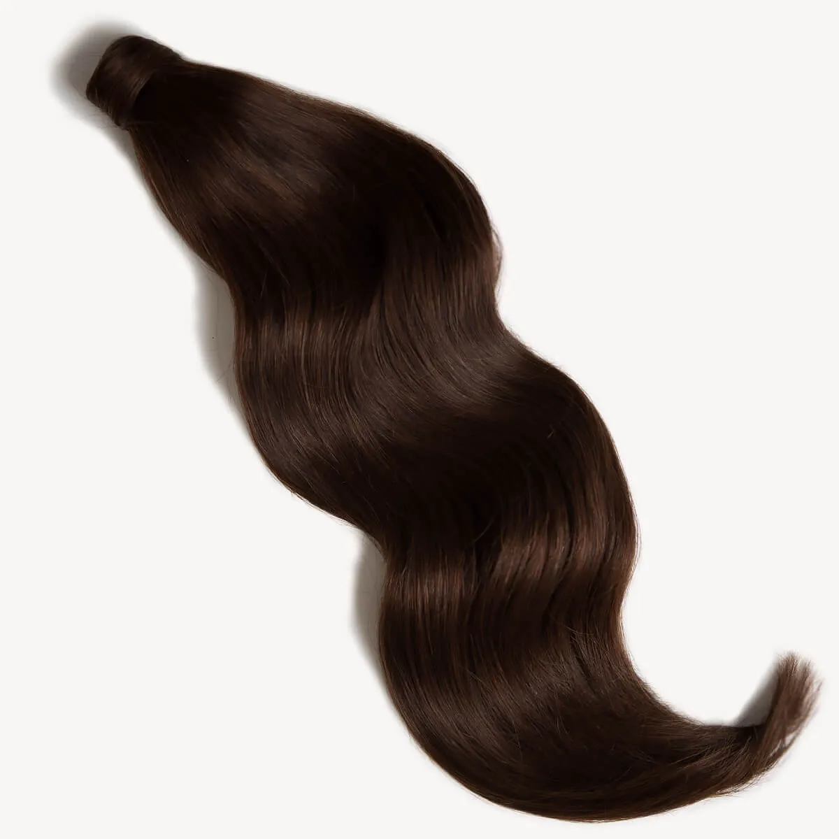 Dark Brown, 24" Clip-in Ponytail Hair Extensions, #2 | 200g