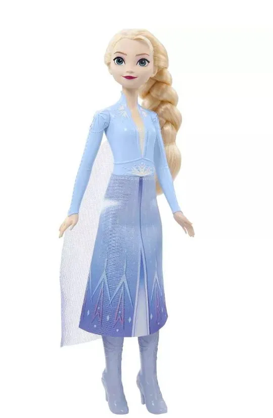 Disney Frozen Core Fashion Doll Elsa In Light Blue Dress