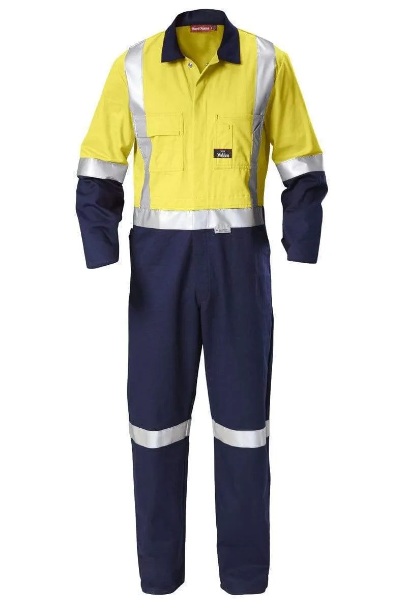 Hard Yakka 2 Tone Reflective Taped Coverall Y00262