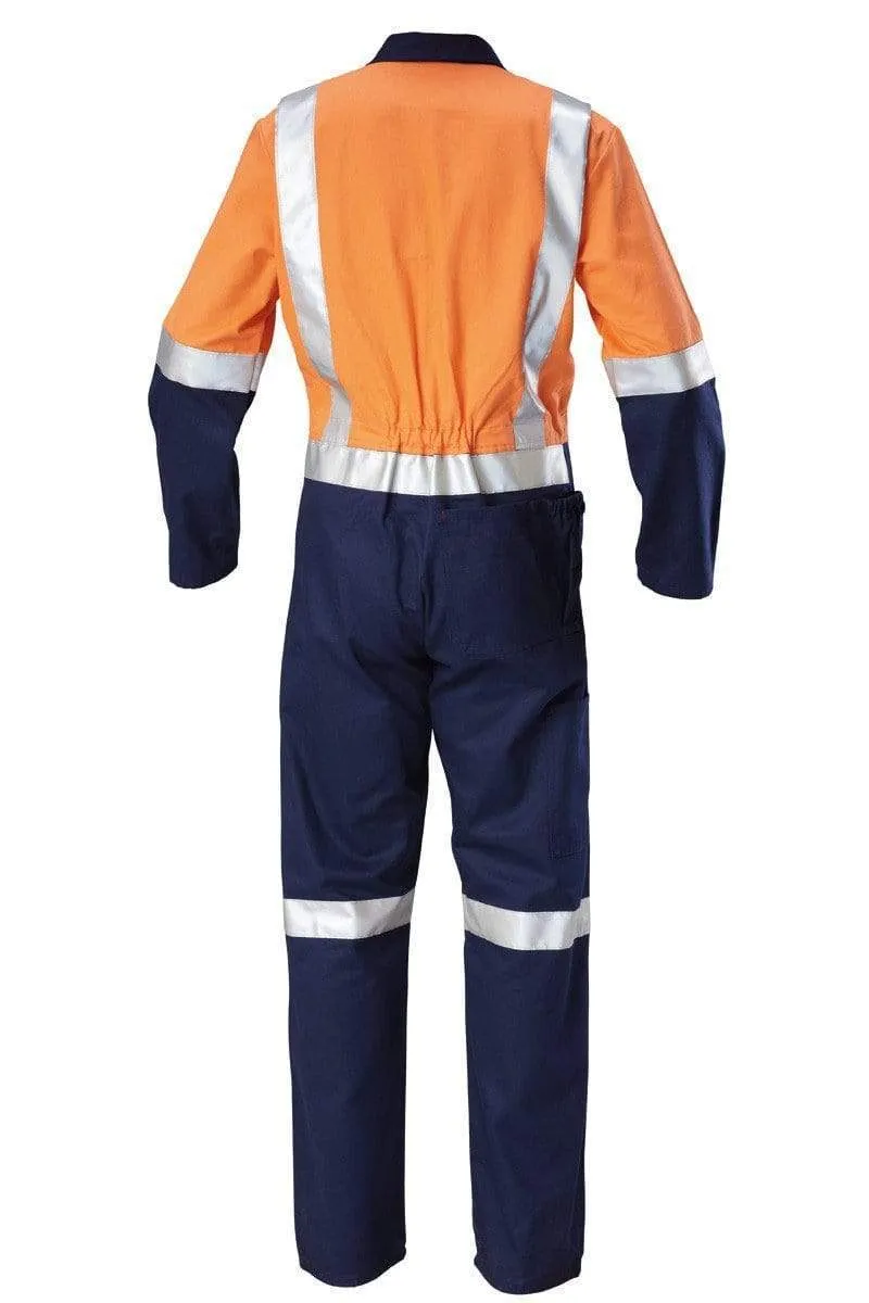 Hard Yakka 2 Tone Reflective Taped Coverall Y00262