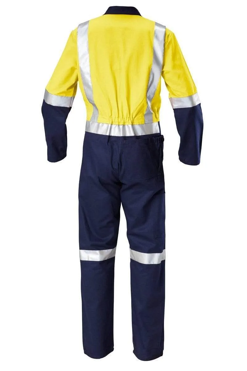 Hard Yakka 2 Tone Reflective Taped Coverall Y00262