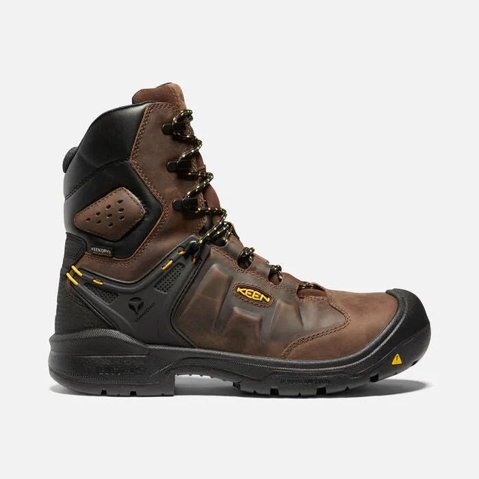 KEEN UTILITY MEN'S DOVER 8" WATERPROOF CARBON-FIBER TOE BOOT