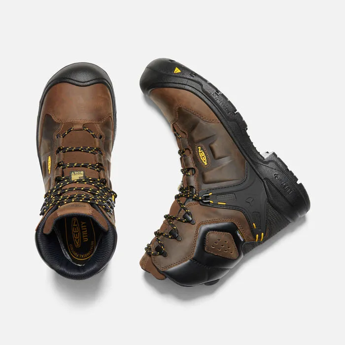 KEEN UTILITY MEN'S DOVER 8" WATERPROOF CARBON-FIBER TOE BOOT