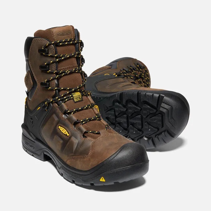 KEEN UTILITY MEN'S DOVER 8" WATERPROOF CARBON-FIBER TOE BOOT