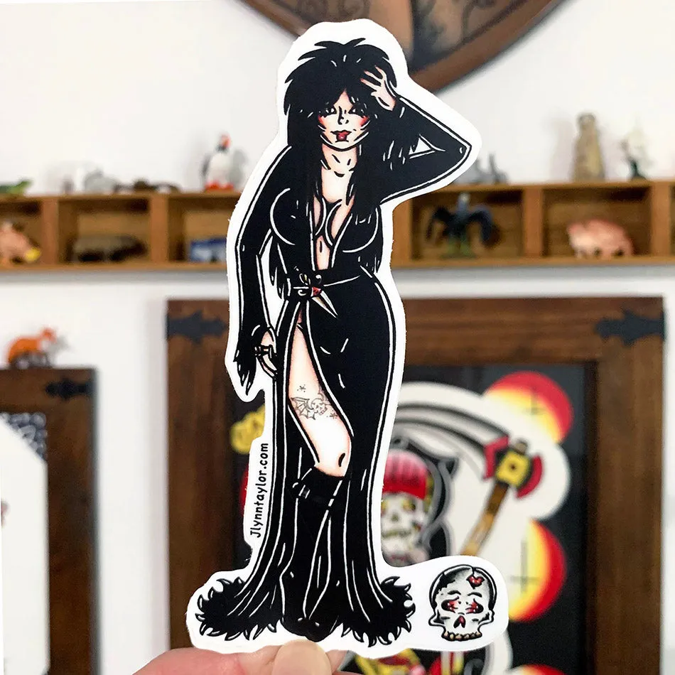 Lady Of The Dark Sticker