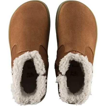 Lille Suede Boots - Children's Birkenstock, Suede/Fleece/Mink/Natural