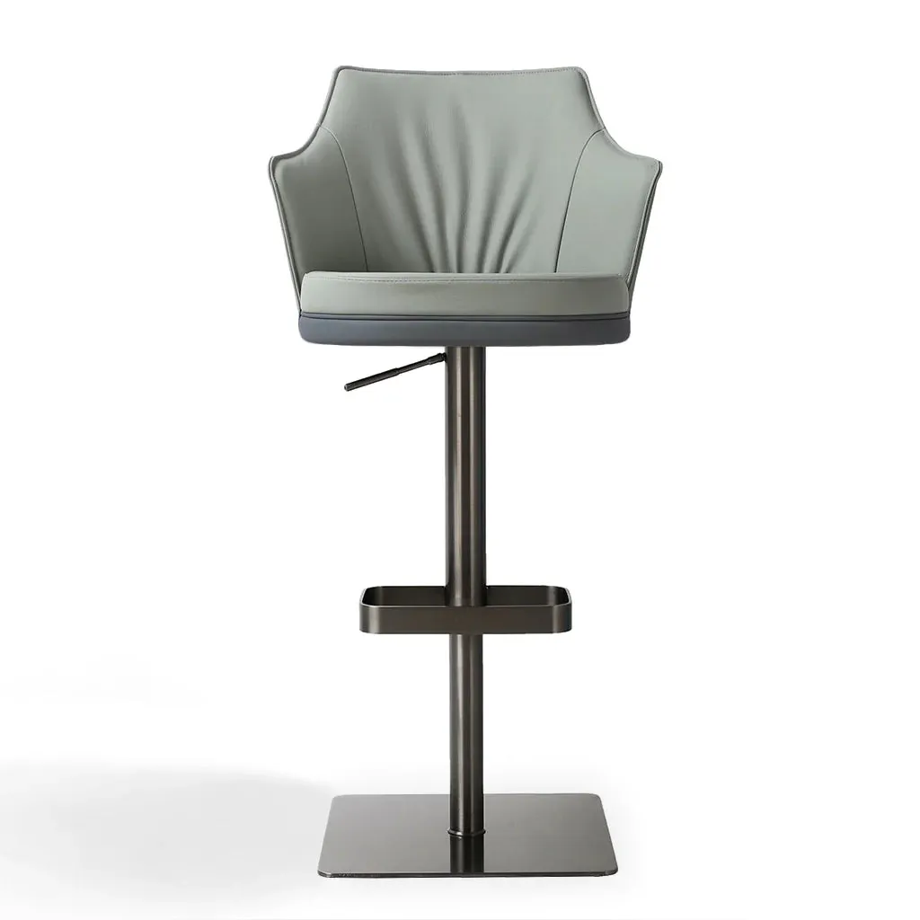 MAXWELL Leatherette Swivel Bar Stool