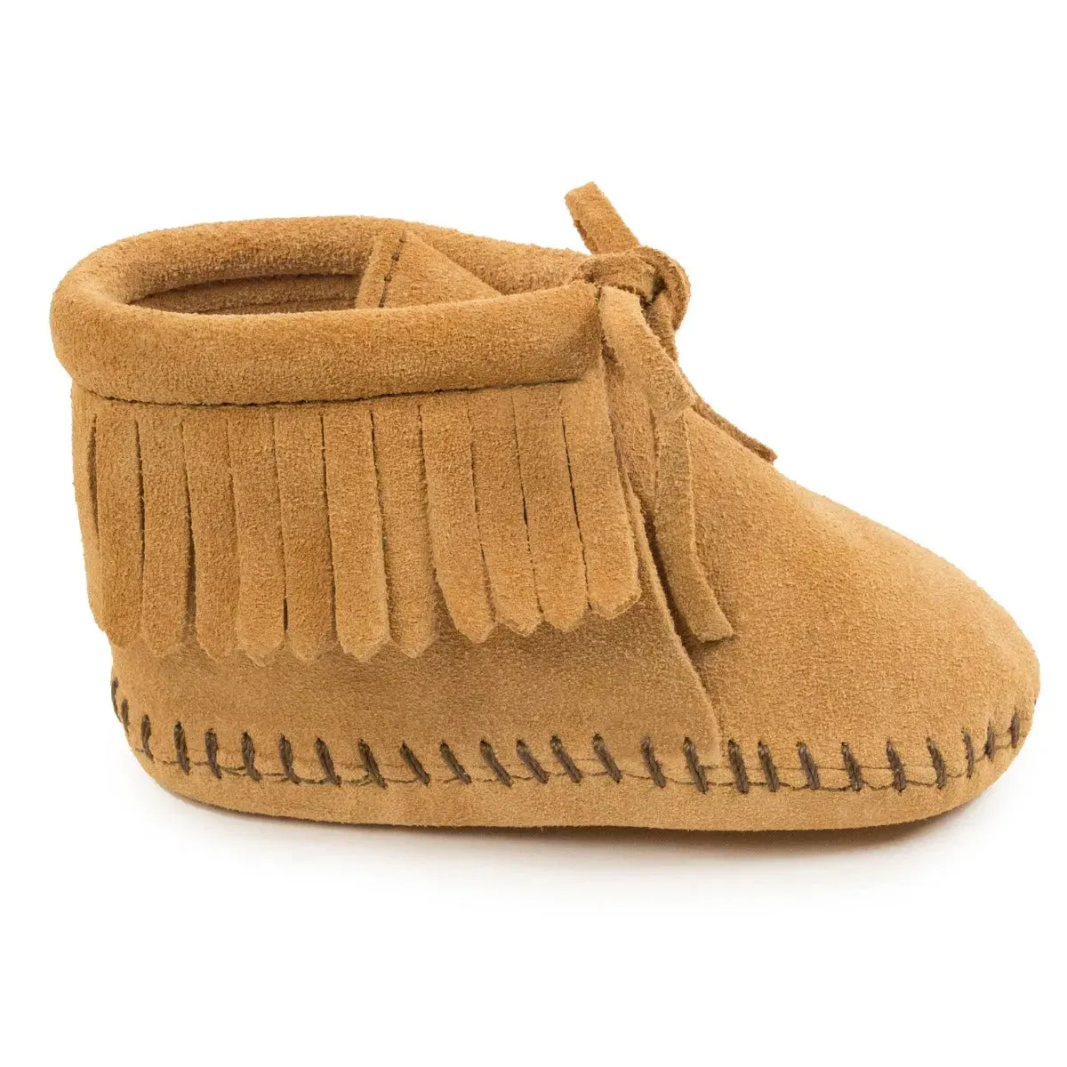 Minnetonka Fringe Bootie - Infants Moccasins