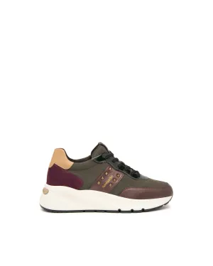 NeroGiardini Multicolour Suede & Leather Trainers