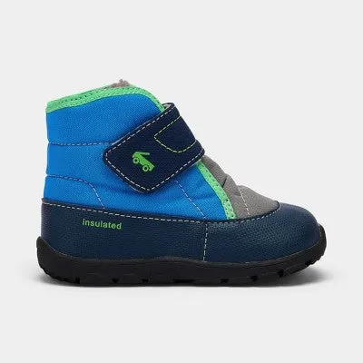 New - See Kai Run Basics Toddler Blake Winter Boots - Blue 4T