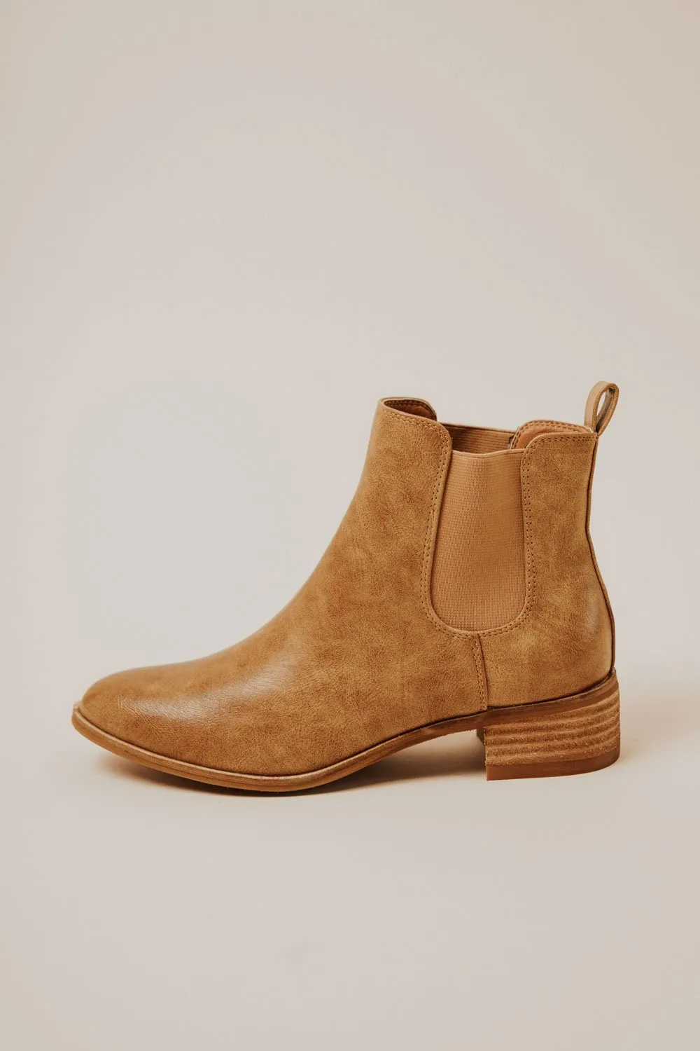 Norway Ankle Boots in Camel