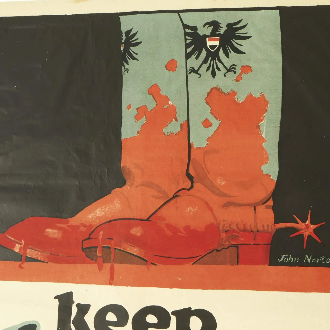 Original U.S. WWI Propaganda Poster - Keep These Off the U. S. A.