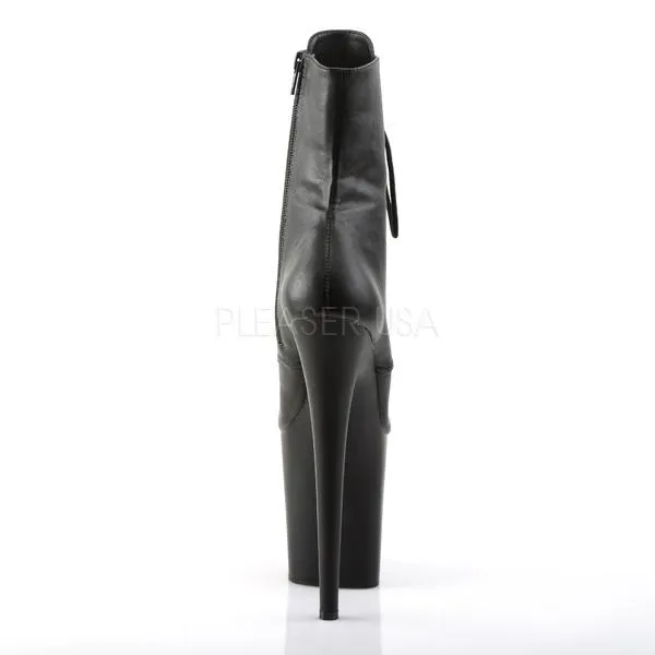 Pleaser USA Flamingo-1020 8inch Pleaser Boots - Matte Black