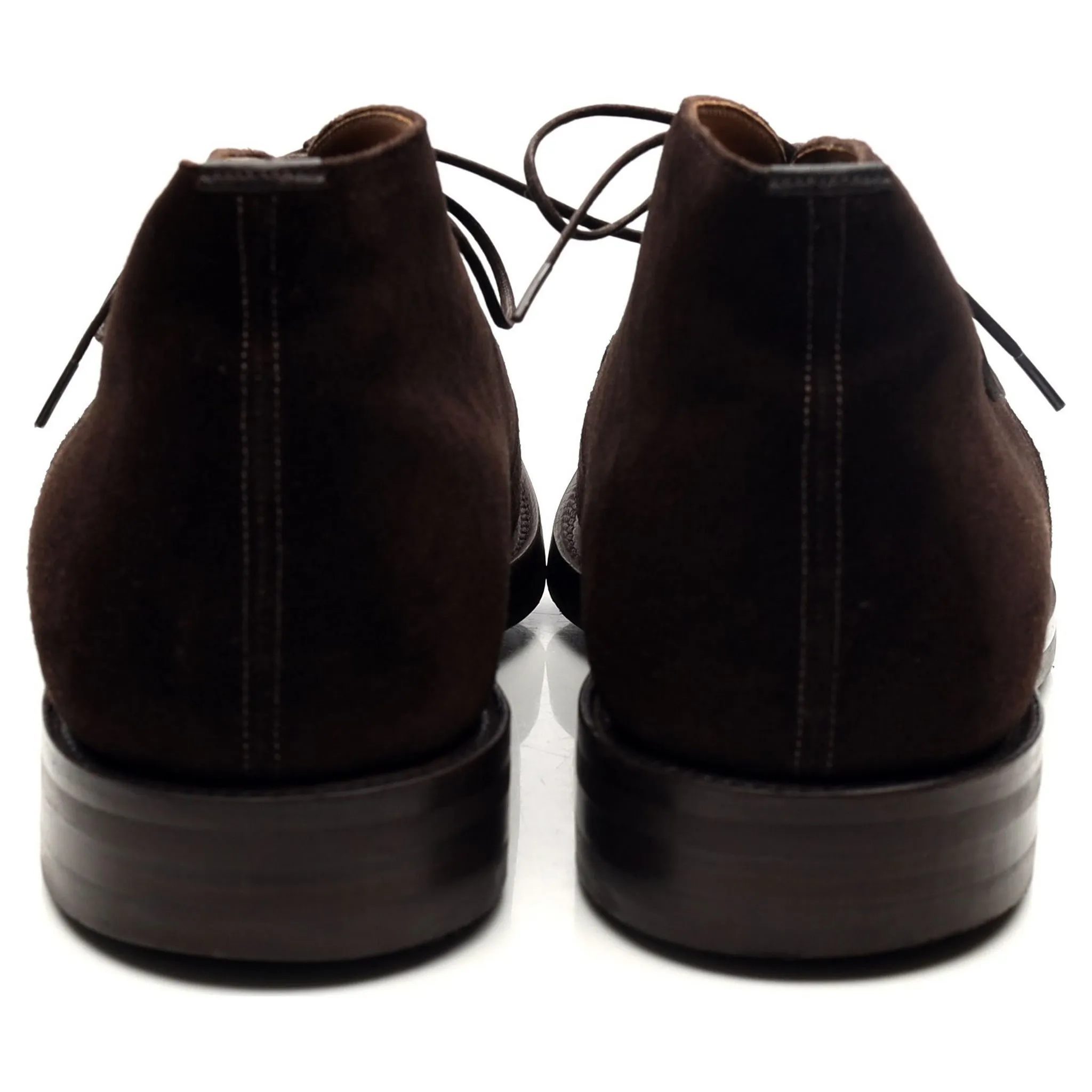 'Ryder 3' Dark Brown Suede Chukka Boots UK 9 F