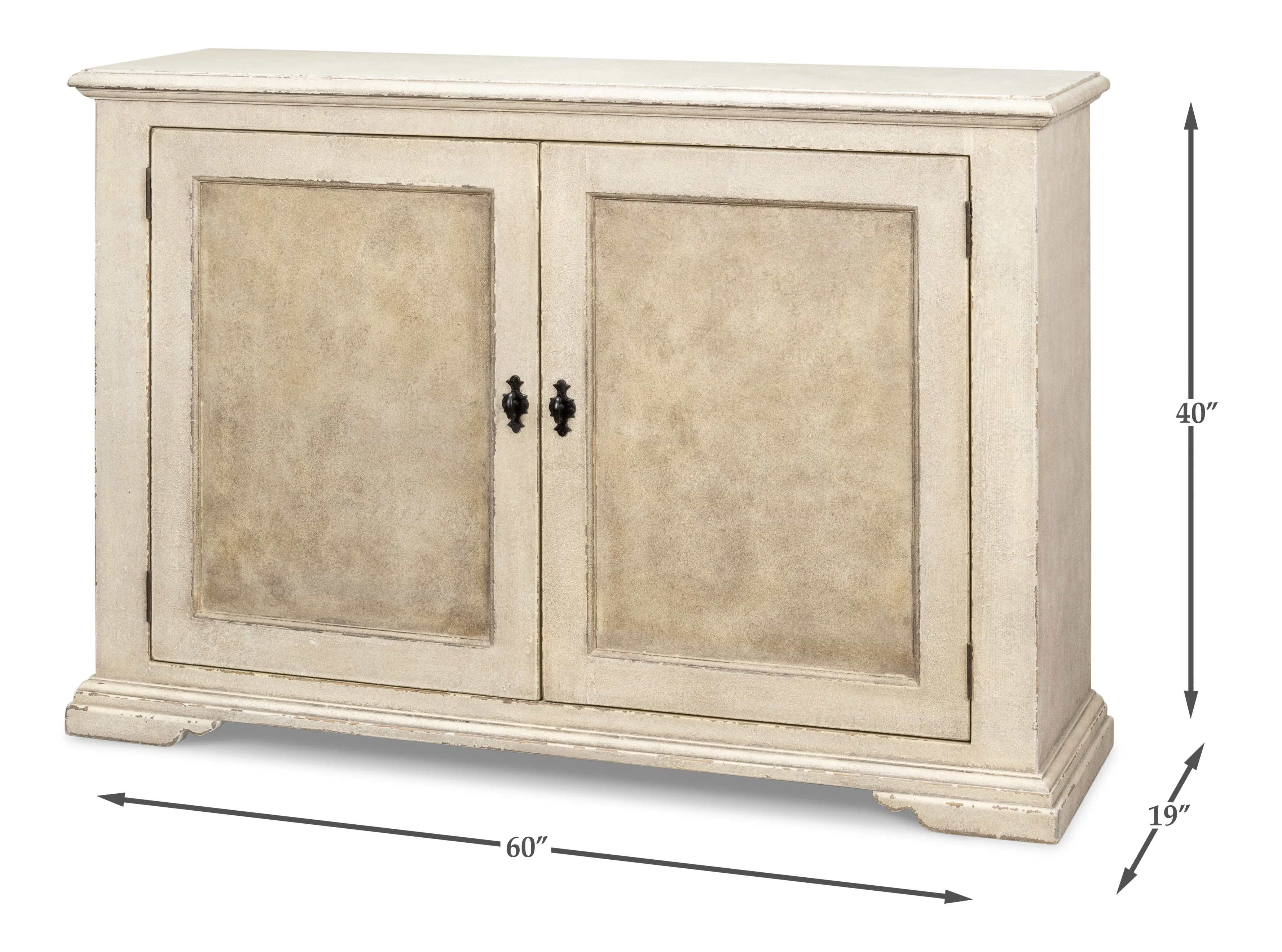 Sarreid - Foxmoor Sideboard - Beige - Traditional