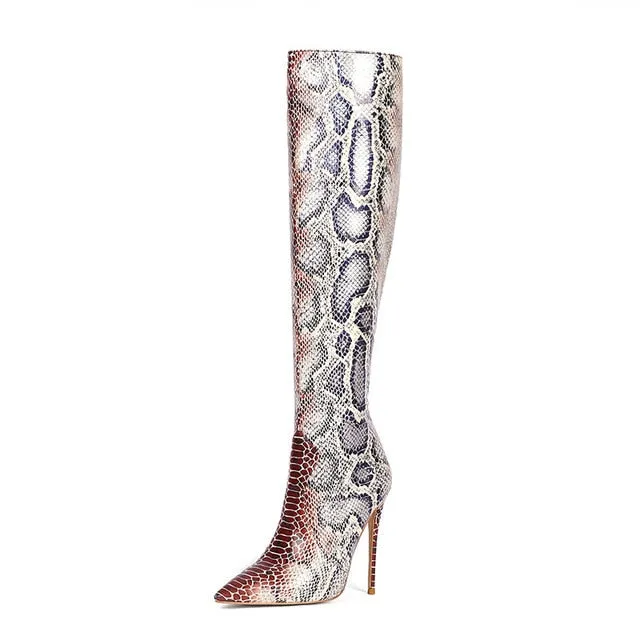 SerpentLux Winter Stiletto Boots