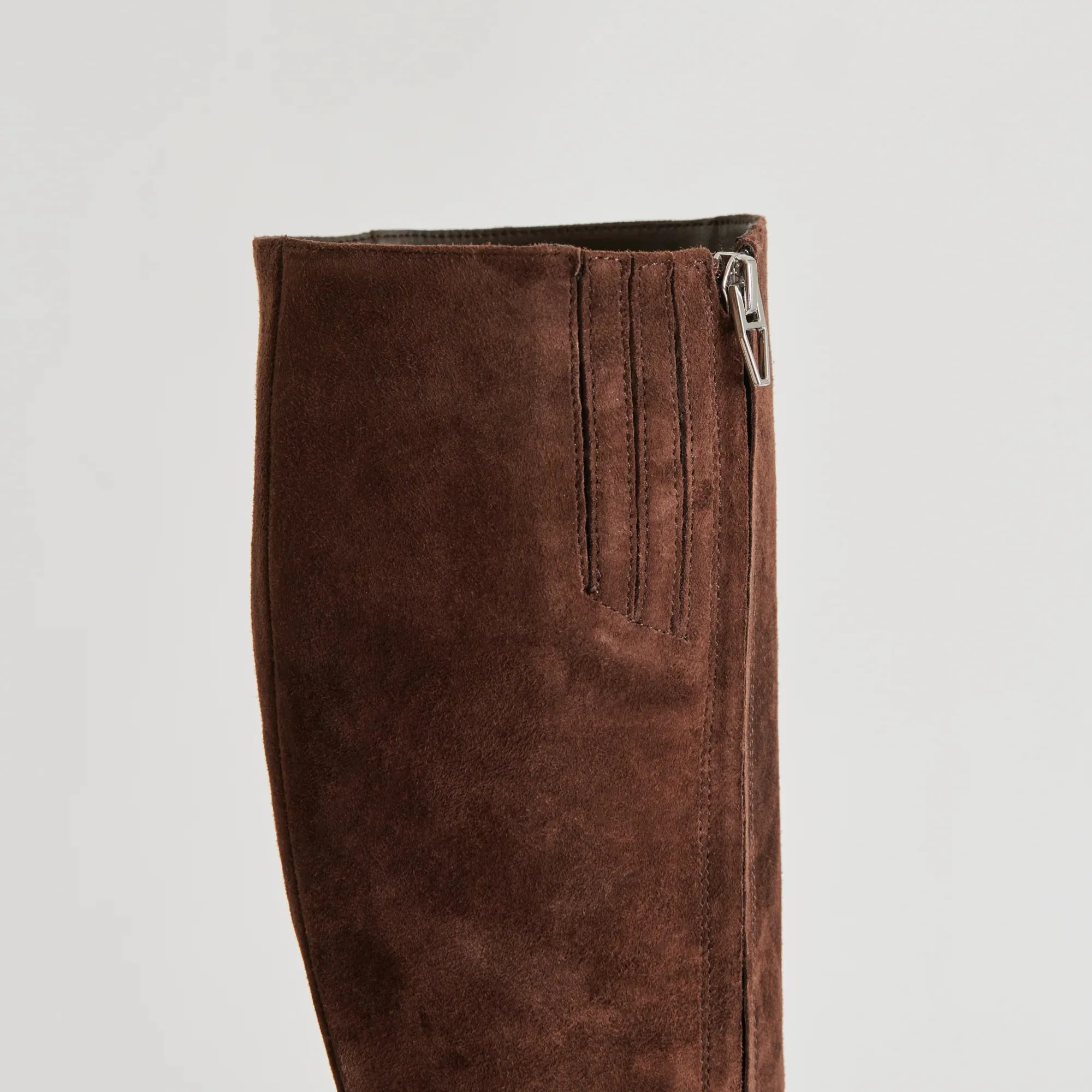 The Auggie Boots by Dolce Vita - Dark Brown Suede