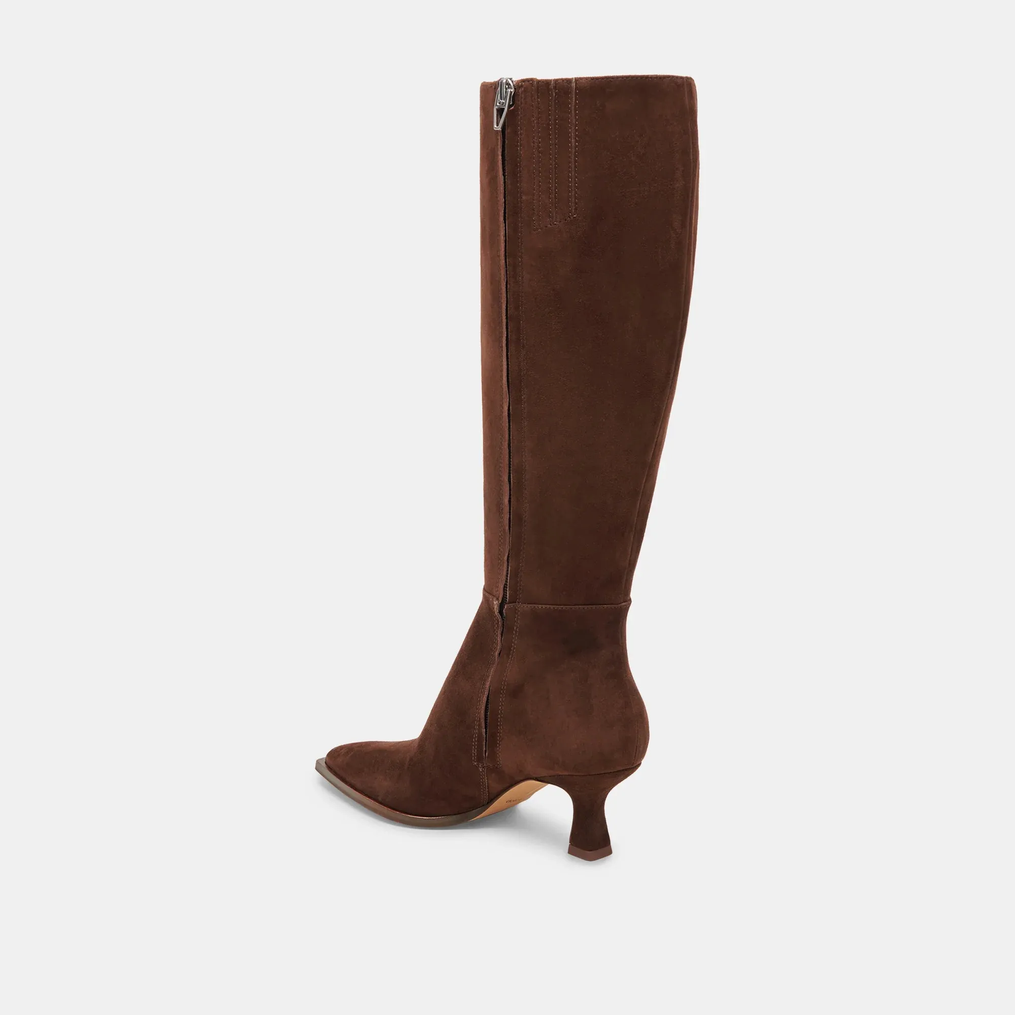 The Auggie Boots by Dolce Vita - Dark Brown Suede