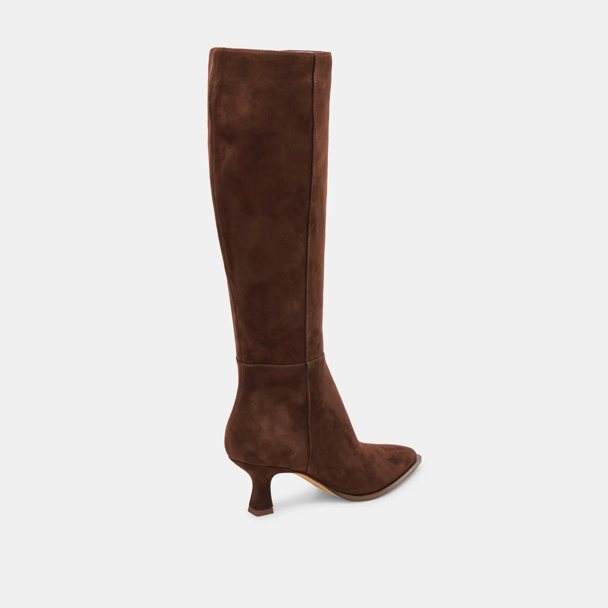 The Auggie Boots by Dolce Vita - Dark Brown Suede