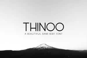 Thinoo - Free Modern Font