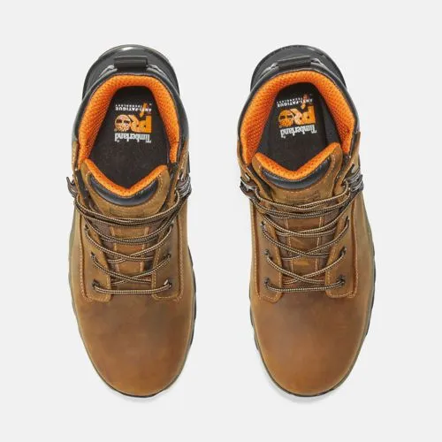 TIMBERLAND MEN'S HYPERCHARGE 6" WATERPROOF WORK BOOT SOFT TOE