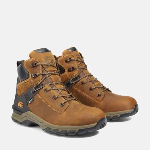 TIMBERLAND MEN'S HYPERCHARGE 6" WATERPROOF WORK BOOT SOFT TOE