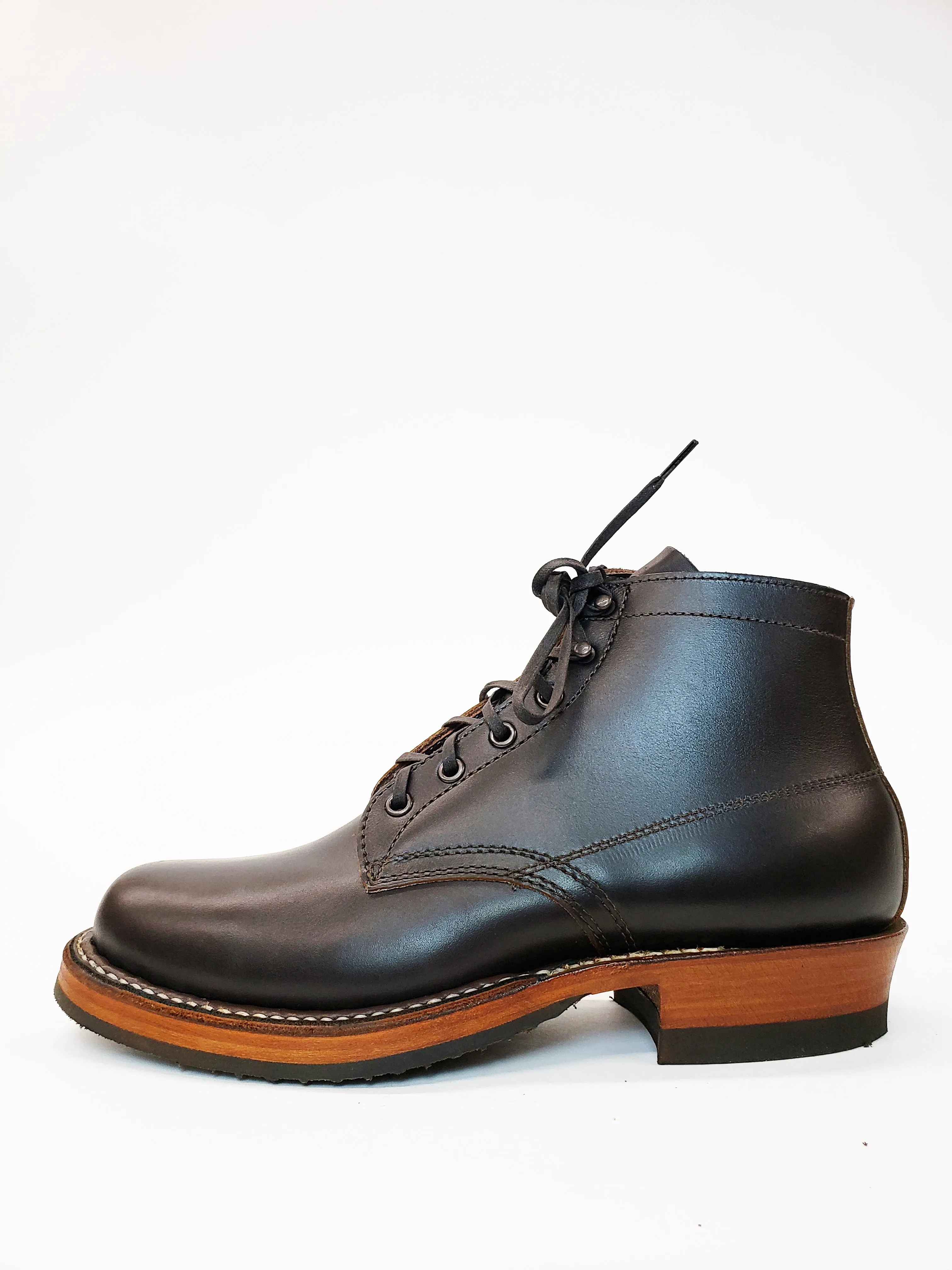 White’s Boots Plain Toe Dark Brown Chromexcel